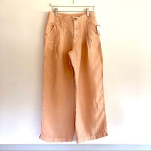 Free People wide leg pant- Coral size 4